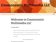 Tablet Screenshot of cosmonomic.com